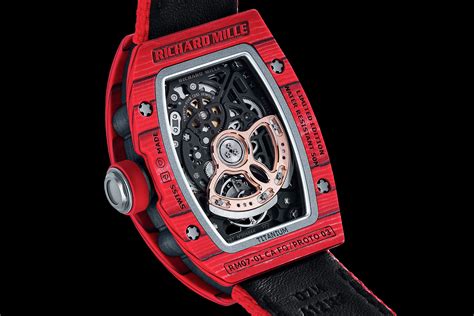 richard mille rm 07-01 racing red|richard mille watch with diamonds.